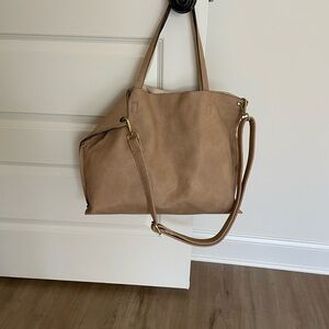Vegan Leather Free People Tan Tote Should Bag